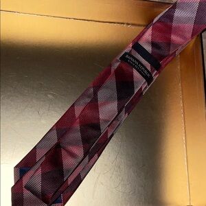 Banana Republic Men's Geometric Red Tie